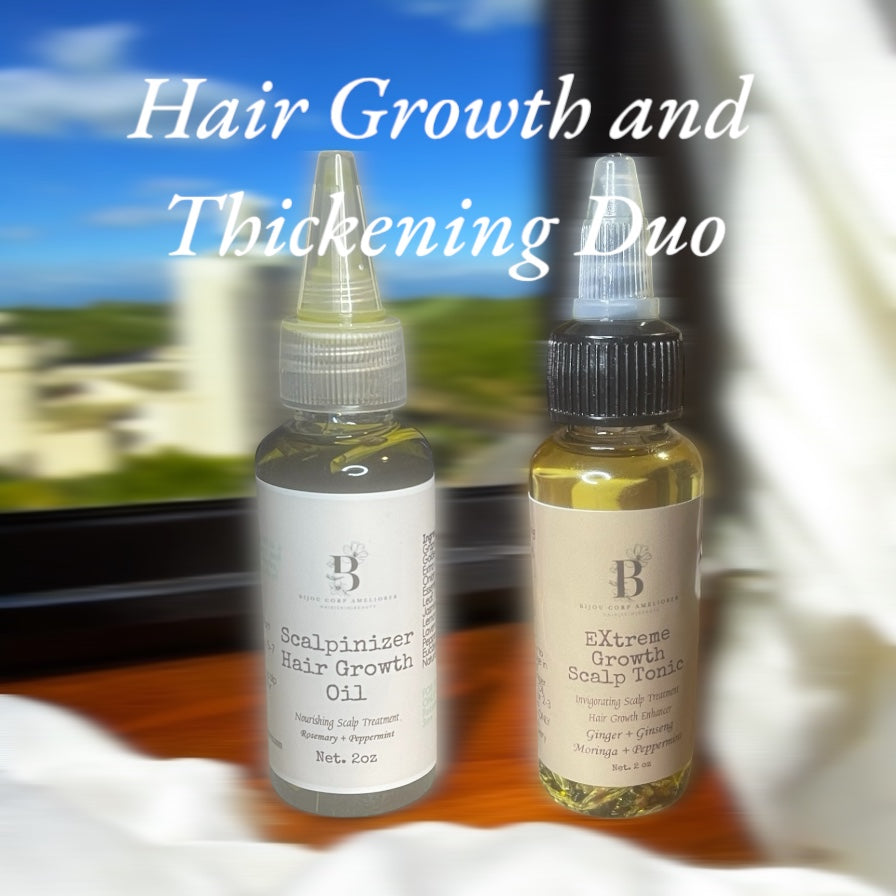 Hair Growth & Thickening Oil Duo
