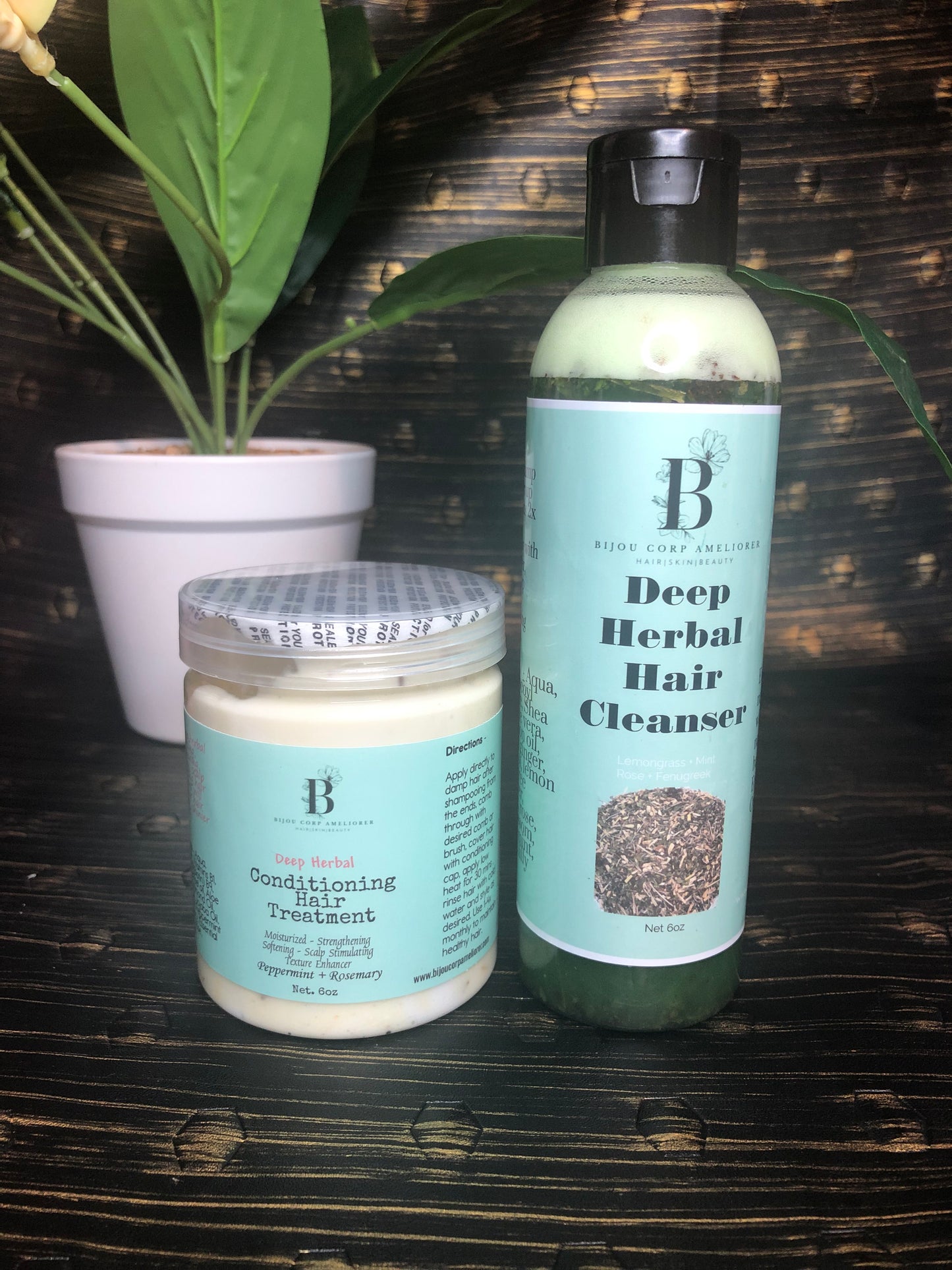 Deep Herbal Hair Duo