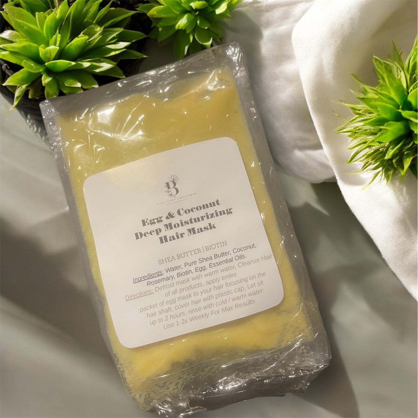 Egg & Coconut Deep Moisturizing Hair Mask