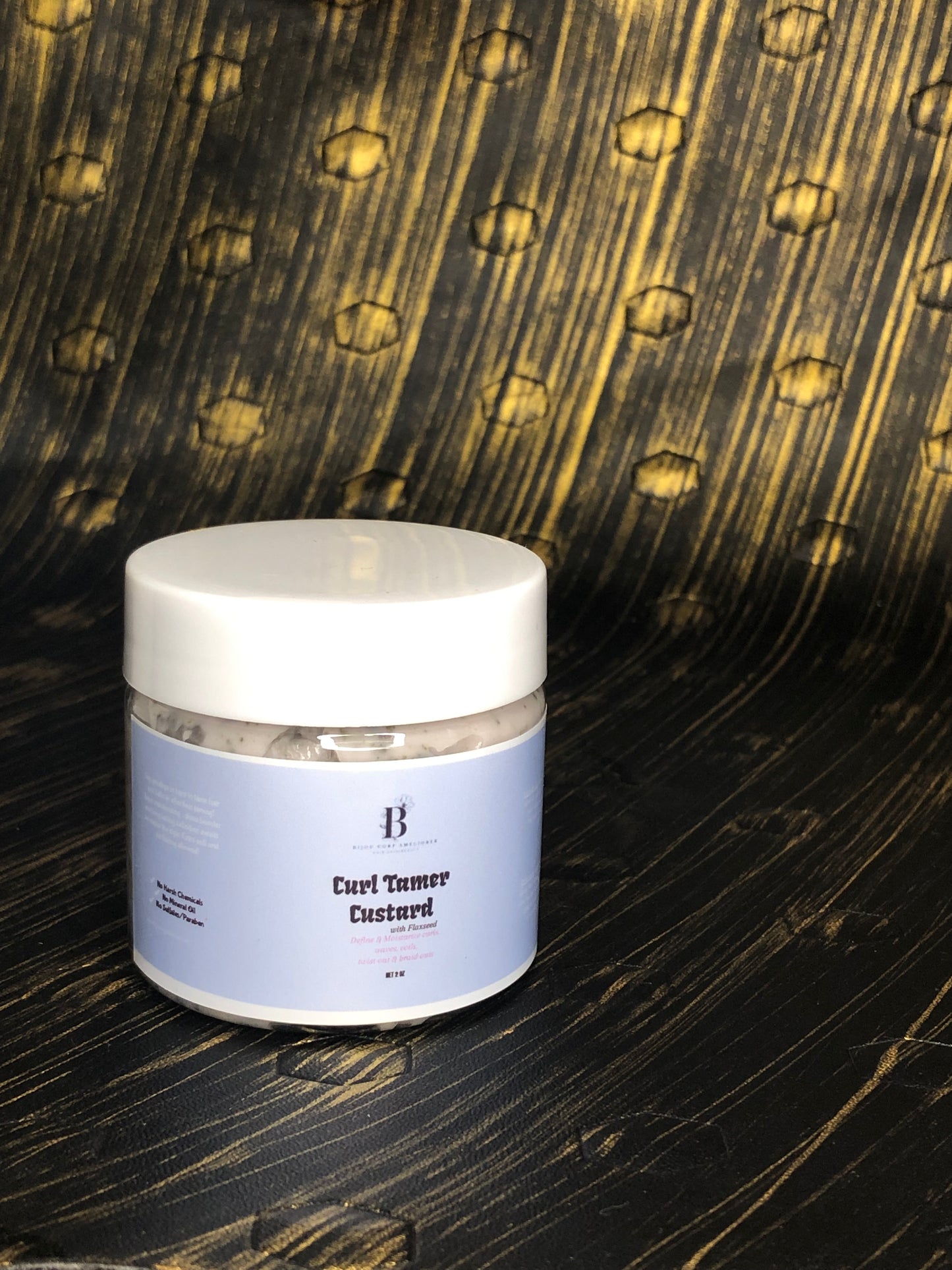 Curl Tamer Custard w/ Flaxseed