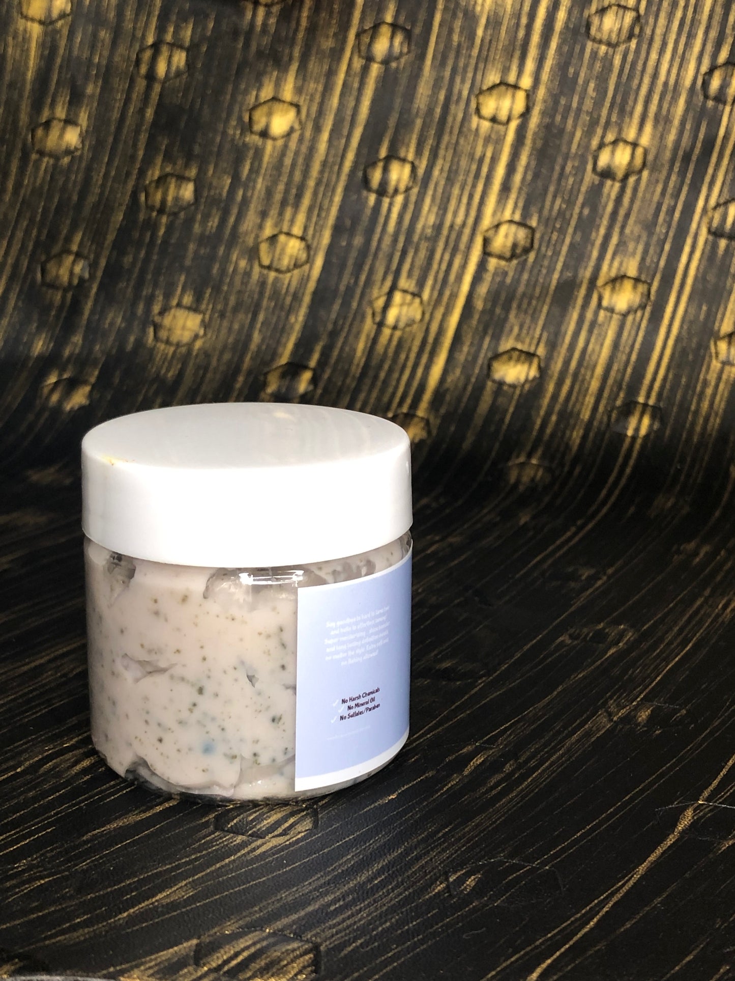 Curl Tamer Custard w/ Flaxseed